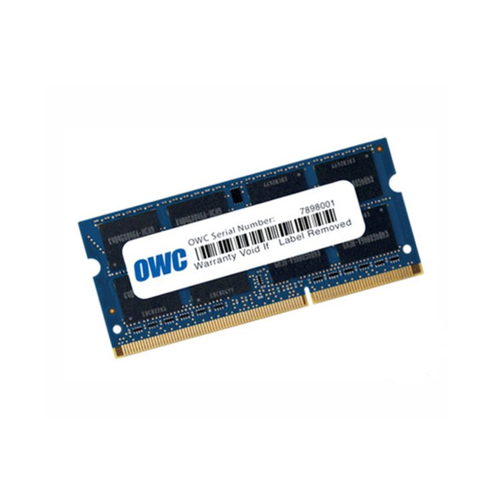Memoria Mac OWC 8GB SO-DIMM DDR3 1600MHZ