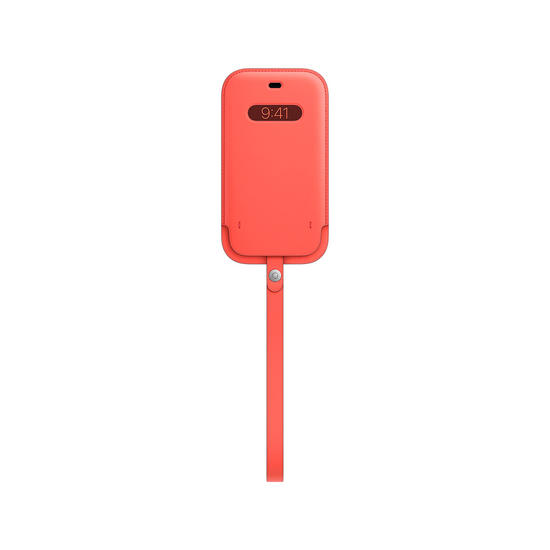 Apple MagSafe Funda integral iPhone 12 Pro Max Piel Pomelo rosa