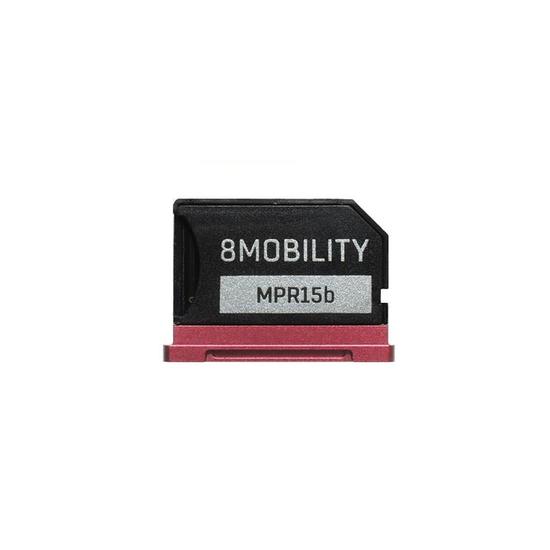 8Mobility iSlice Adaptador Micro SD MacBook Pro Retina 15" Late 2013/Mid 2015 Rojo