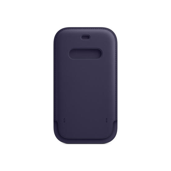 Apple Funda integral de piel con MagSafe iPhone 12 mini Violeta profundo