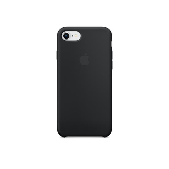Apple Silicon Case Funda iPhone 8 / 7 Negro