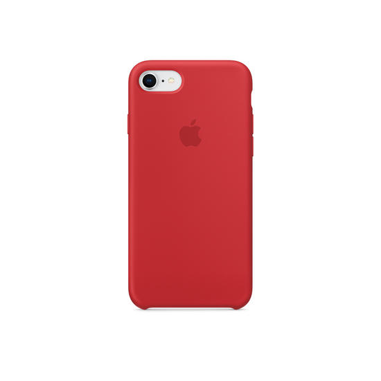 Apple Silicon Case Funda iPhone 8 / 7 (PRODUCT) RED