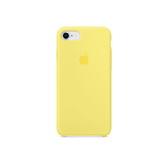 Apple Silicon Case Funda iPhone 8 / 7 Amarillo Limón
