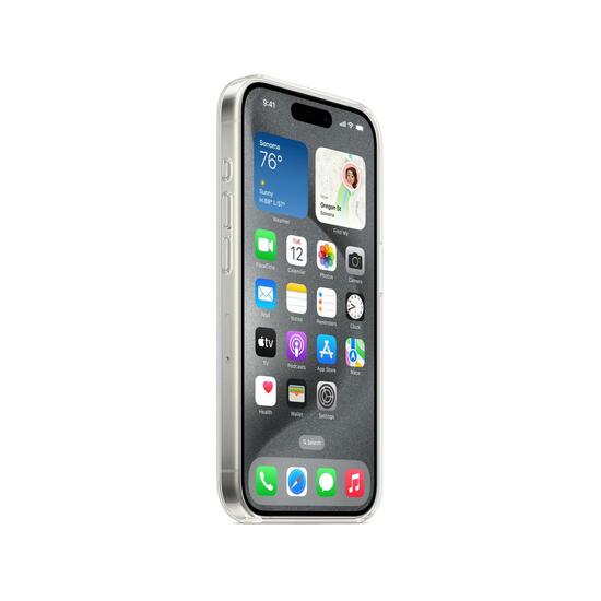 Apple MagSafe Funda iPhone 15 Pro Transparente