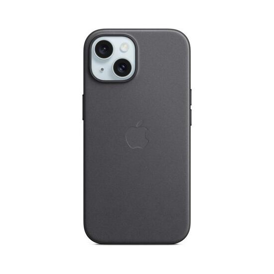 Apple Funda trenzado fino MagSafe iPhone 15 Plus Negro