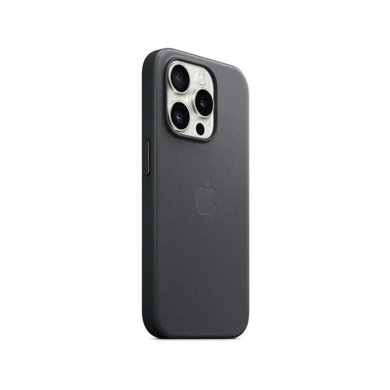 Apple Funda trenzado fino MagSafe iPhone 15 Pro Max Negro
