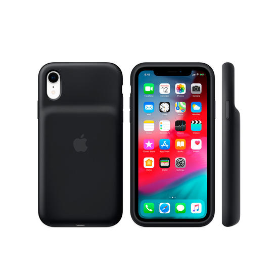 Apple Funda con bateria iPhone Xʀ Negro