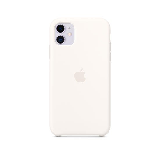 Apple Funda iPhone 11 Silicona Blanco