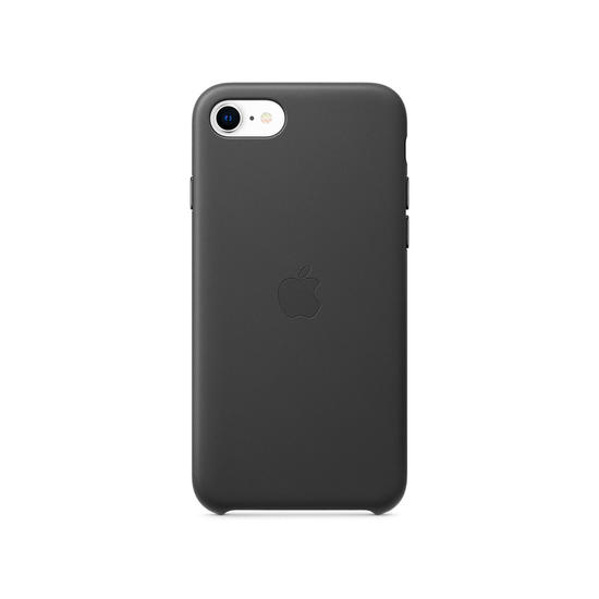 Apple Funda iPhone SE Leather Negro