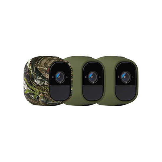 Netgear Arlo accesorio kit 3 fundas (1 camuflaje, 2 verdes) para cámara Arlo Pro 2