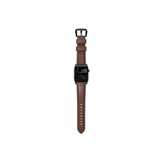 Nomad Traditional Strap Correa Apple Watch 38mm/40mm Marrón (hebilla negra)