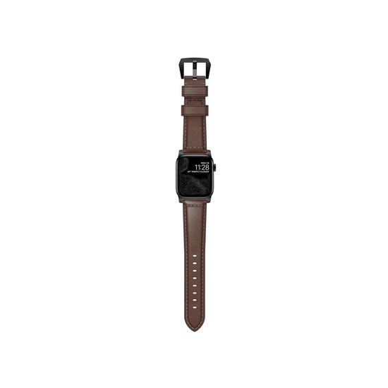 Nomad Traditional Strap Correa Apple Watch 42mm/44mm Marrón (hebilla negra)