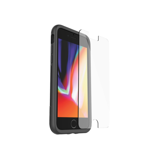 OtterBox Slim Case iPhone 8 /7 Lucent Black (negro) + Alpha Glass