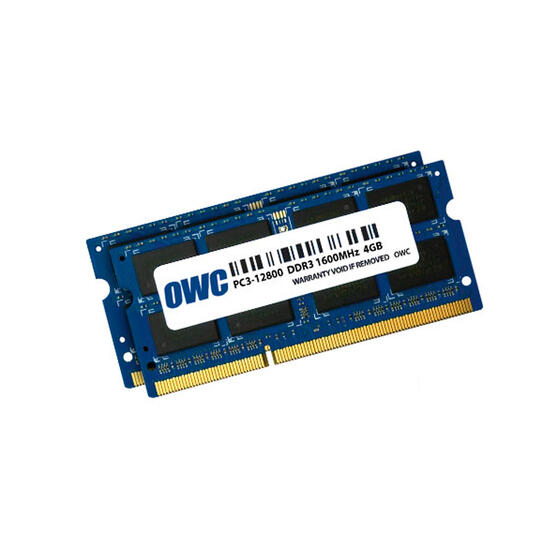 Memoria RAM OWC 8GB (2x4GB) SO-DIMM DDR3L 1600MHz PC3-12800