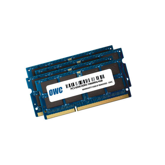 Memoria RAM OWC 16GB (4x4GB) SDRAM DDR3 1066MHz PC3-8500