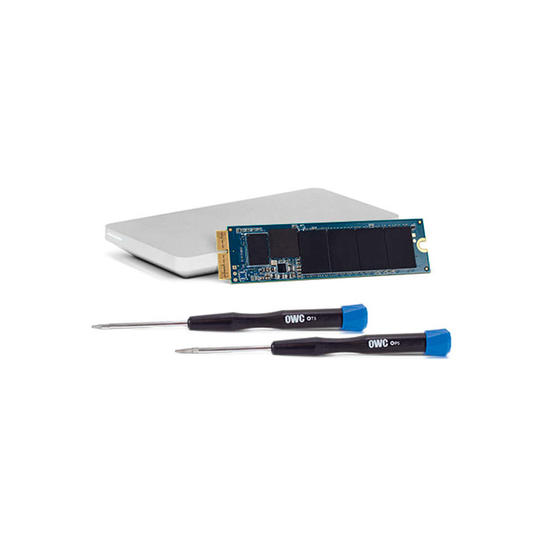 OWC Aura N SSD NVMe 240GB + Herramientas + Aura Envoy para MacBook Air / MacBook Pro Retina 