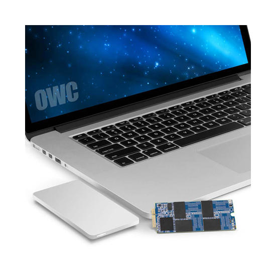 Kit ampliación SSD OWC Aura Pro 6G 1TB MacBook Pro 13" y 15"  2012/2013