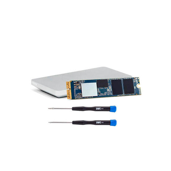 OWC Aura Pro X2 SSD 480GB Mac Pro (2013) + Herramientas + Aura Envoy Pro