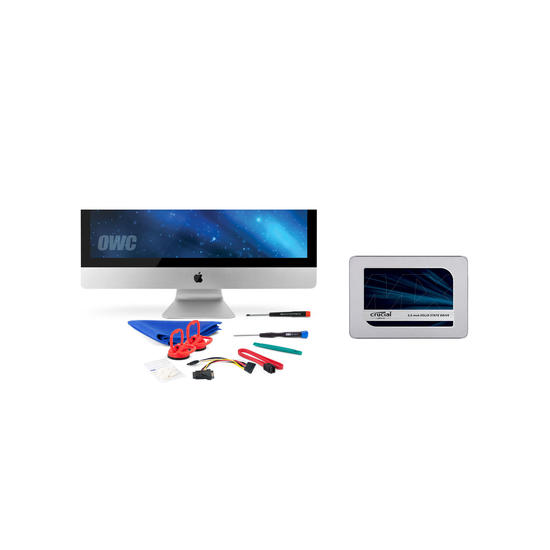 Kit ampliación SSD Crucial MX500 disco SSD 1TB para iMac 27" 2010 Mid Segunda Controladora