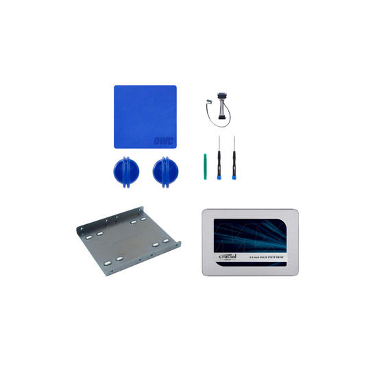 Kit ampliación SSD Crucial MX500 disco SSD 250GB para iMac 21,5 y 27" de 2011 Mid Controladora Principal