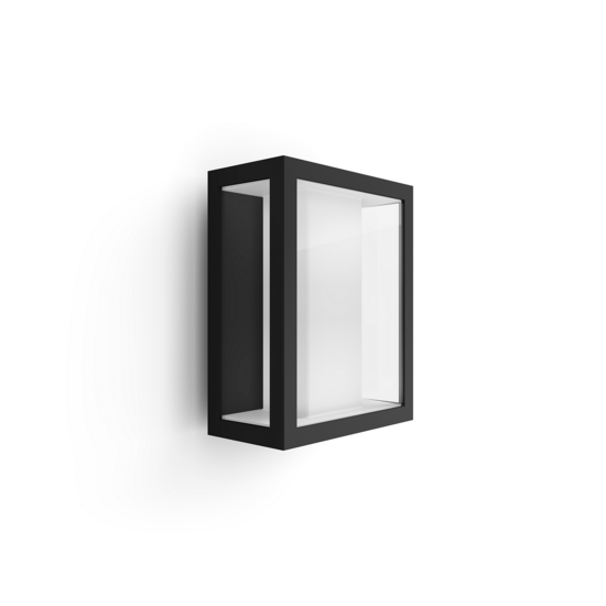 Philips Hue Impress aplique exterior alargado negro White&color ambiance