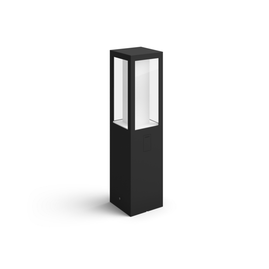 Philips Hue Impress pedestal exterior negro kit de inicio  White&color ambiance