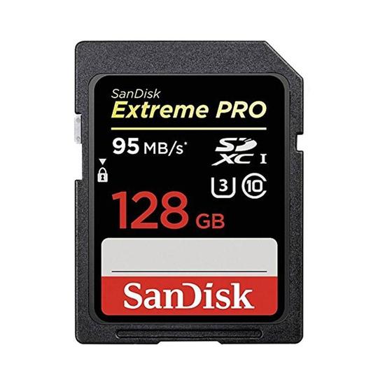 Sandisk Extreme Pro Tarjeta de memoria SDXC 128GB V30 UHS-I U3 95MB/s-90MB/s