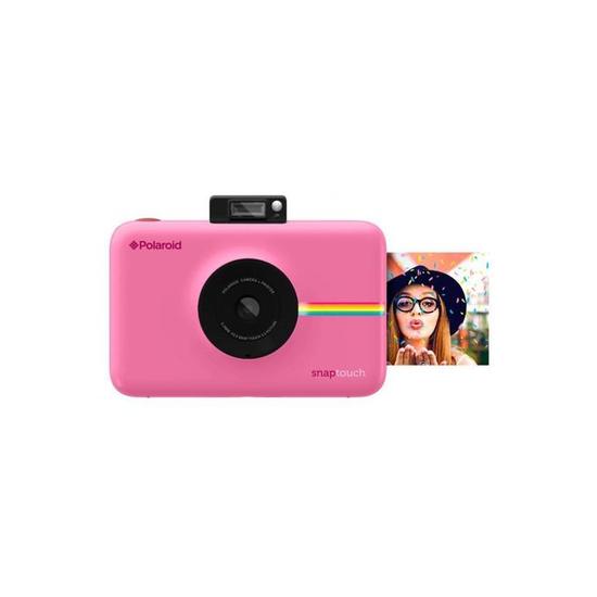 Cámara digital Polaroid Snap Touch Rosa + Estuche Neopreno + Pack Papel fotográfico 20 hojas