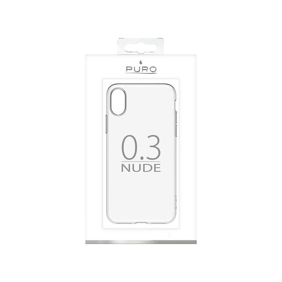 Puro Nude Funda iPhone Xʀ 0,3mm Transparente