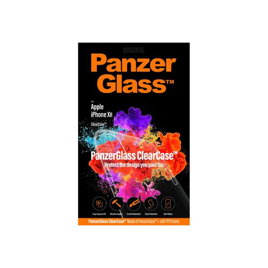 PanzerGlass ClearCase Funda iPhone Xʀ Cristal Transparente