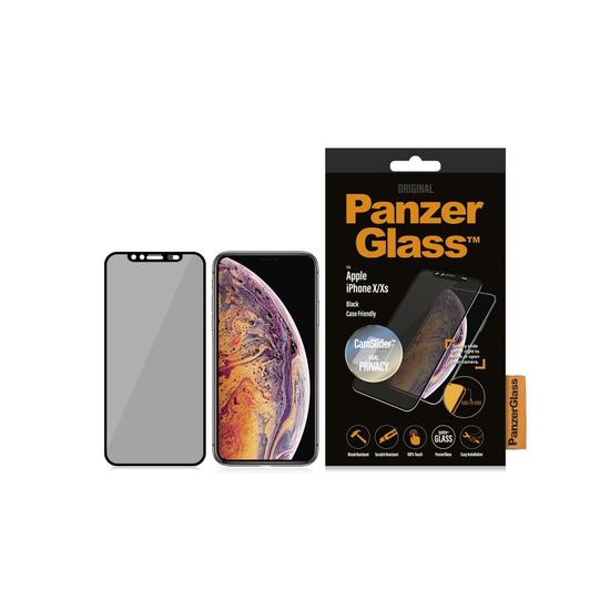 PanzerGlass Privacy CamSlider iPhone X/Xs Negro