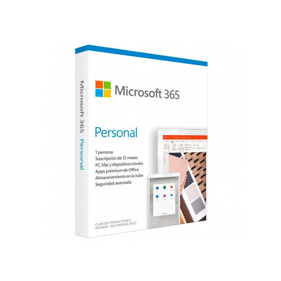 Microsoft 365 Personal Suscripción anual 3 dispositivos