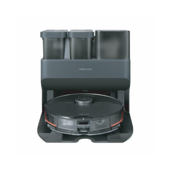 Roborock S7 MaxV Ultra Robot aspirador friegasuelos + Base autovaciado lavado y llenado