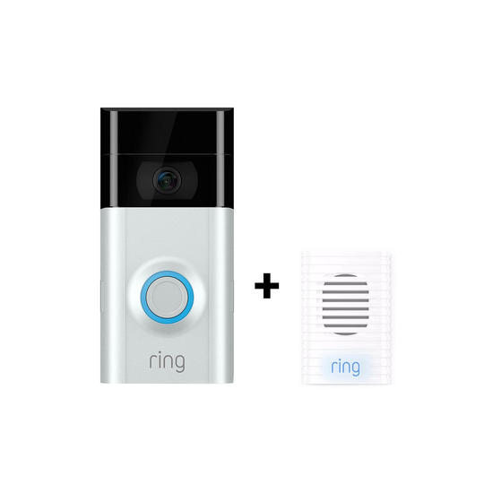 Pack Ring Doorbell 2 Timbre + Ring Chime Avisador Timbre