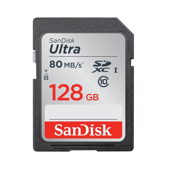 SanDisk Ultra Tarjeta de memoria SDXC Clase 10 |128GB 