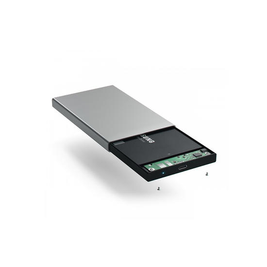 (Abierto) Satechi Caja Externa 2,5" HDD y SSD Aluminio USB-C Gris Espacial