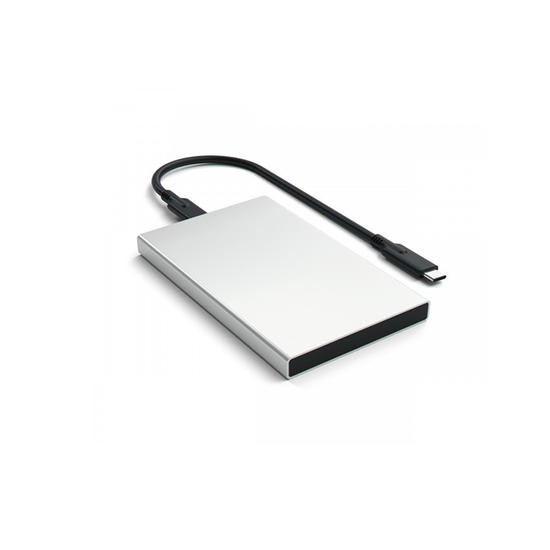 Satechi Caja Externa 2,5" HDD y SSD Aluminio USB-C Plata
