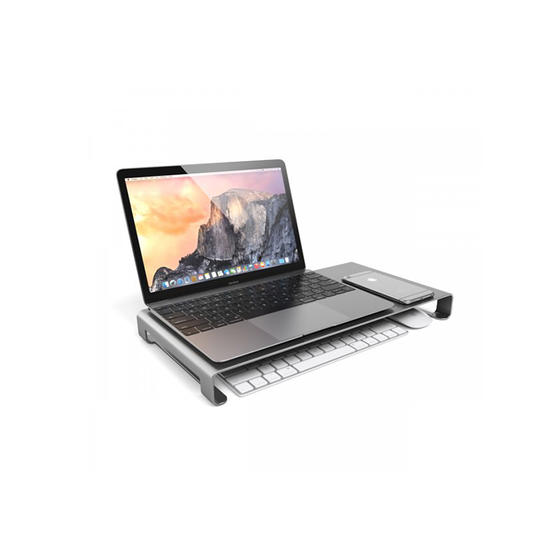 Satechi Soporte Slim iMac, MacBook o Monitor Aluminio Gris Espacial