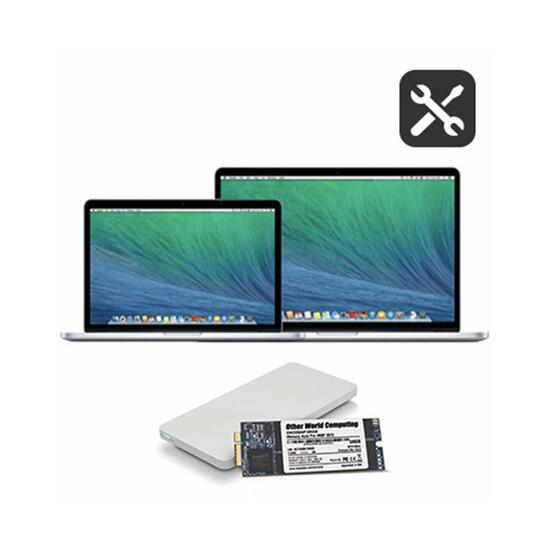 Servicio instalación SSD MacBook Pro Retina