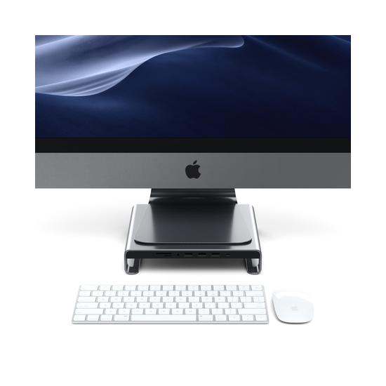 Satechi Aluminium Stand Hub USB-C iMac o Monitor Gris Espacial