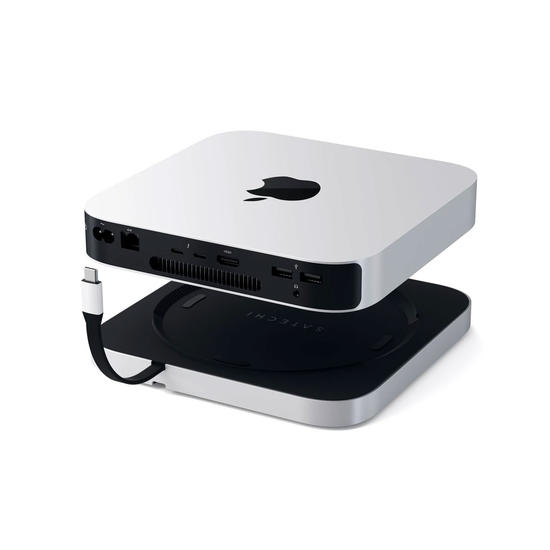 Satechi Stand & Hub USB-C con ranura disco SSD M.2 para Mac mini