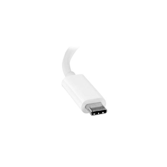 Startech Adaptador USB-C a DVI Blanco