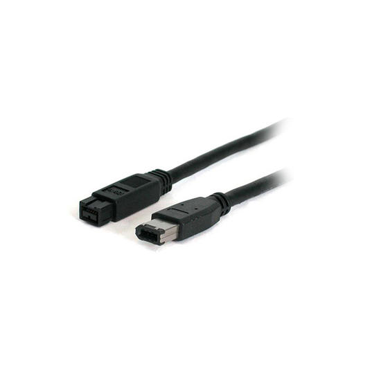 StarTech Cable FireWire 800 9 a 6 pins 1,8M Negro 
