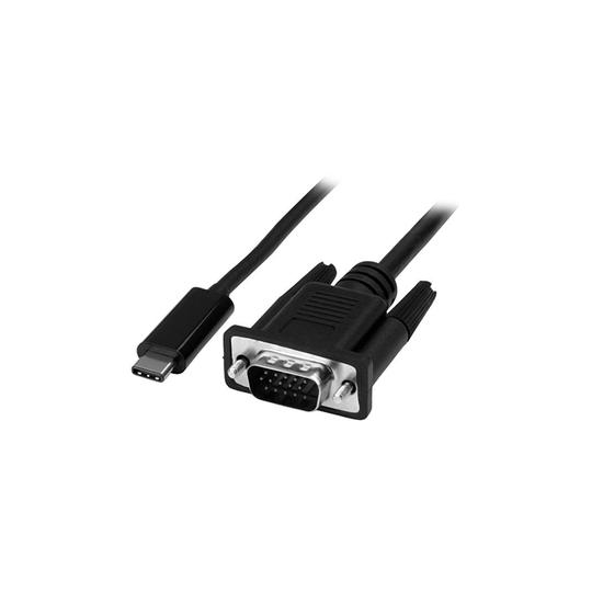 Startech Cable USB-C a VGA 1m Negro
