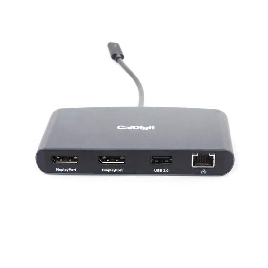 CalDigit mini Dock Dual DisplayPort Thunderbolt 3