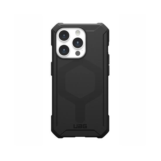 UAG Essential Armor Funda MagSafe iPhone 15 Pro negro
