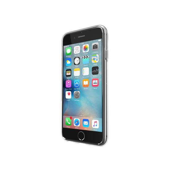 OtterBox Skin Clearly Funda Gel + Protector Alphaglass iPhone 6/6s Transparente