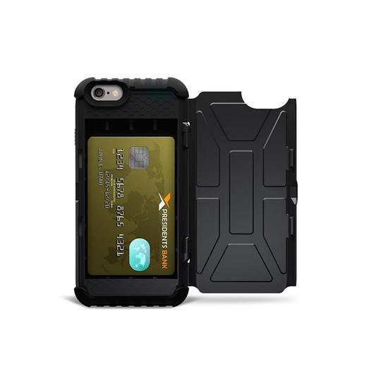Urban Armor Gear Trooper Card-Case iPhone 6/6S 4,7"" Negro 