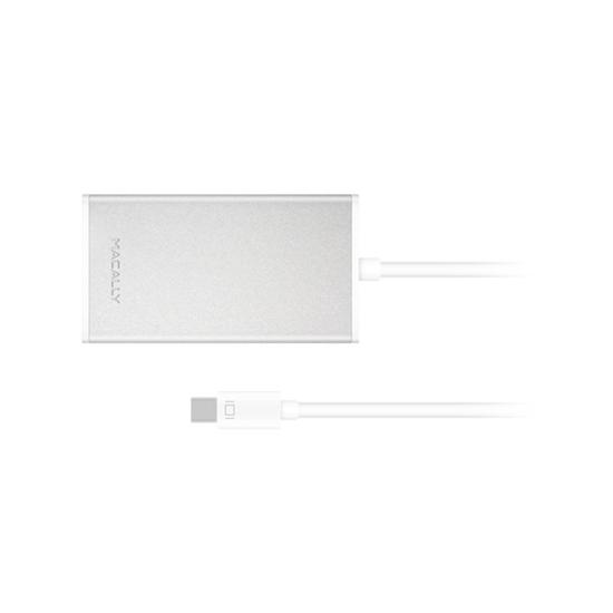 Macally Adaptador Mini DisplayPort a DVI/HDMI/VGA 4K