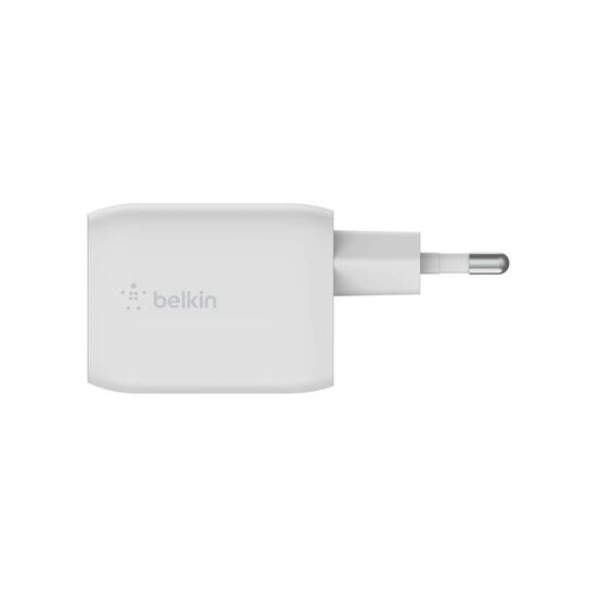 Belkin Boost Charge Cargador pared doble USB-C 65W PPS + Cable USB-C a USB-C